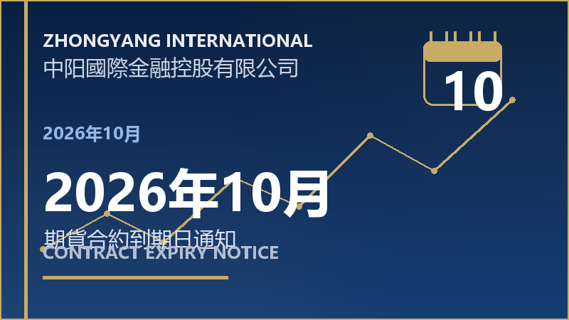 2026年10月到期日通知